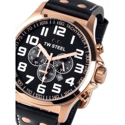 TW-Steel TW418 Pilot Chrono 45mm 5ATM