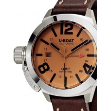 U-Boat 8051 Classico GMT Tungsteno autom.tic beige 45mm