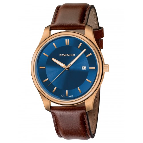 Wenger 01.1441.119 City classic mens 43mm 3ATM