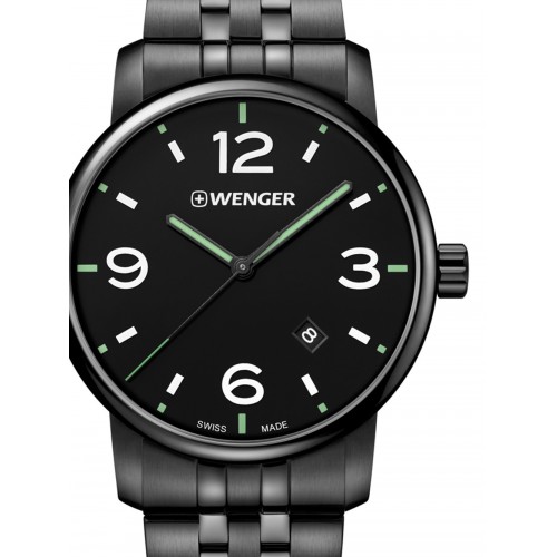 Wenger 01.1741.119 Urban Metropolitan mens 42mm 10ATM