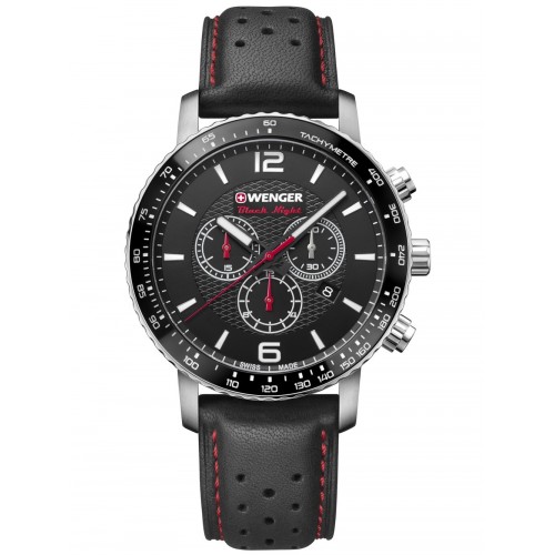 Wenger 01.1843.101 Roadster Black Night chrono 44mm 10ATM