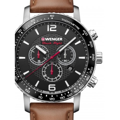 Wenger 01.1843.104 Roadster Black Night chrono 44mm 10ATM
