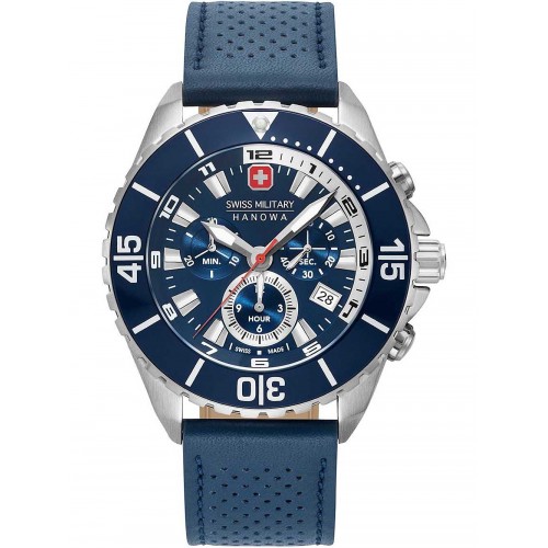 Swiss Military Hanowa 06-4341.04.003 Ambassador chrono 44mm 10ATM