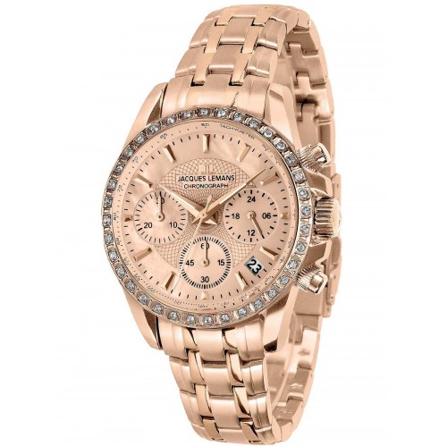 Jacques Lemans 1-1724E Liverpool Chronograph   36mm 10ATM