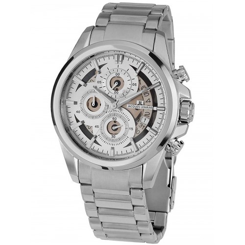 Jacques Lemans 1-1847F Liverpool Chronograph   44mm 10ATM