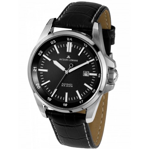Jacques Lemans 1-1869A Liverpool Automatik   44mm 10ATM