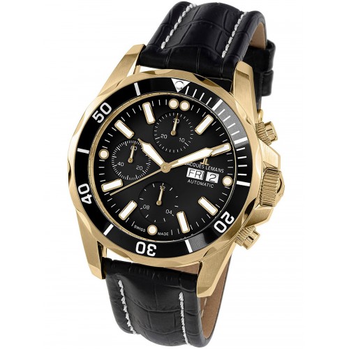 Jacques Lemans 1-1926D Liverpool automatic chrono 44mm 10ATM