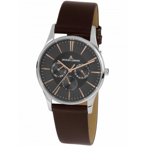 Jacques Lemans 1-1929E London   38mm 5ATM