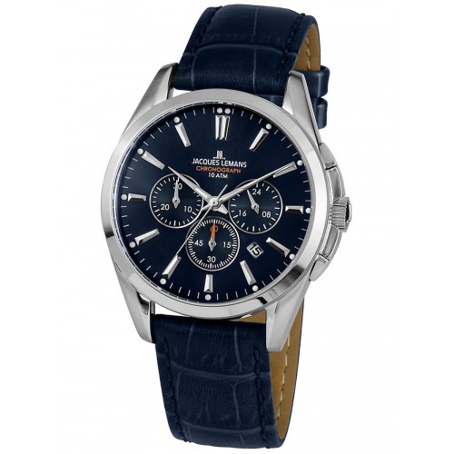 Jacques Lemans 1-1945B Derby chrono 42mm 10ATM