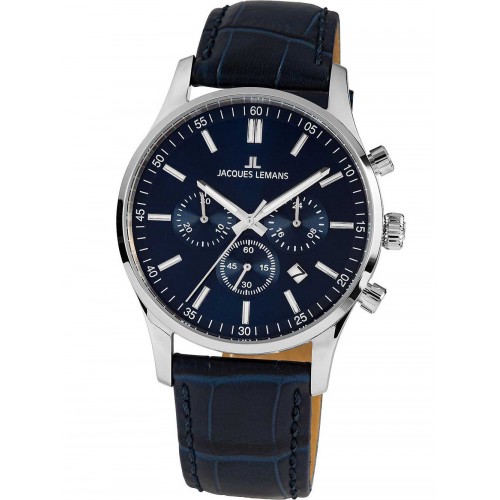 Jacques Lemans 1-2025C London chrono 42 mm 10ATM