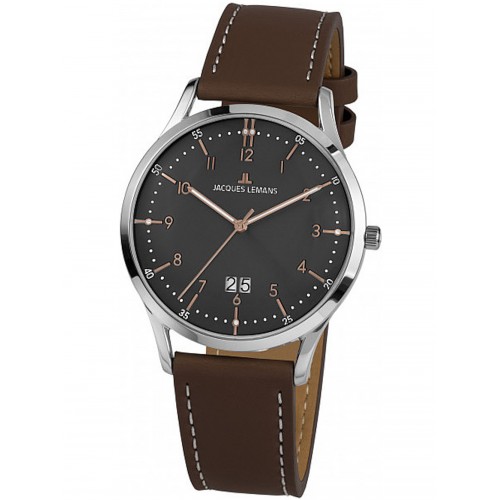 Jacques Lemans 1-2066C Retro Classic men´s 40mm 5ATM