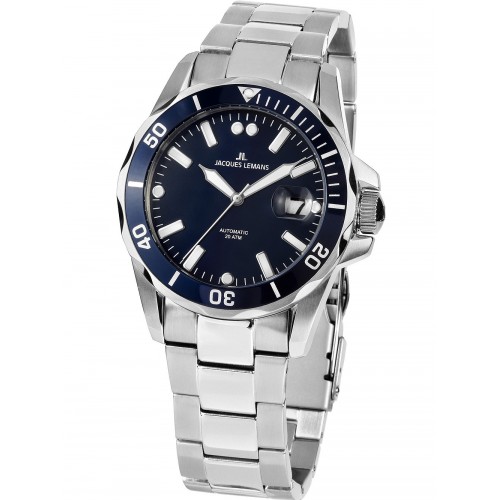 Jacques Lemans 1-2089G Liverpool automatic 42mm 20ATM