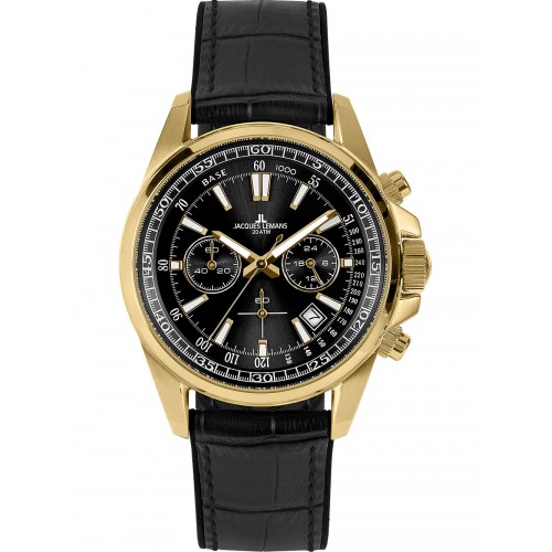 Jacques Lemans 1-2117E Liverpool chronograph 44mm 20ATM