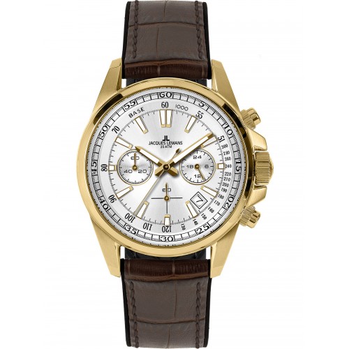 Jacques Lemans 1-2117F Liverpool chronograph 44mm 20ATM