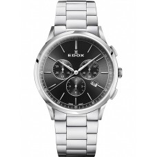 Edox 10236-3M-NIN Les Vauberts Chronograph 42mm 5ATM