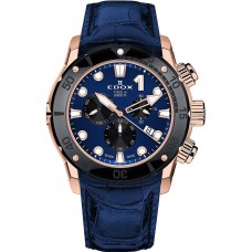 Edox 10242-TINR-BUIRN CO-1 chronograph 45mm 100ATM