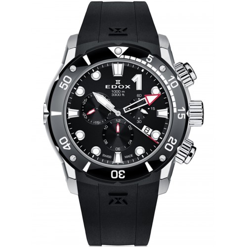 Edox 10242-TIN-NIN CO-1 chronograph Titanium 45mm 100ATM