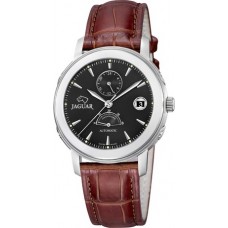 Jaguar Swiss Made Sapphire automatic Brown Leather Strap J946/3