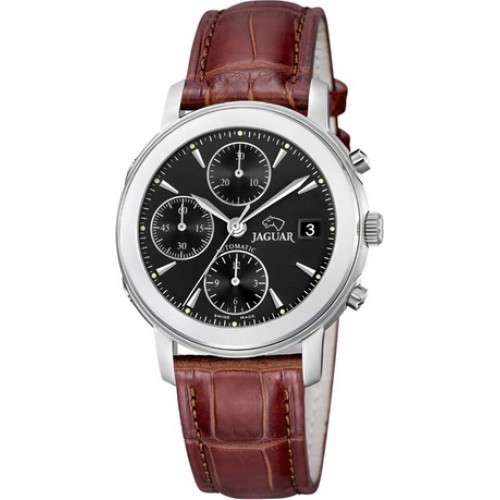 JAGUAR Automatic Brown Leather Chronograph J938/3