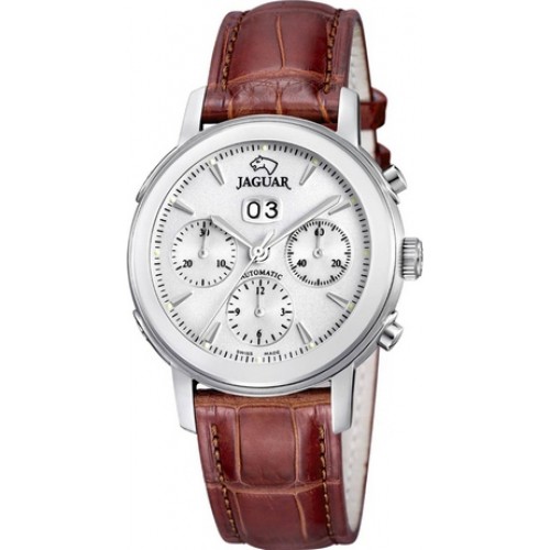 JAGUAR Automatic Brown Leather Chronograph J942/1