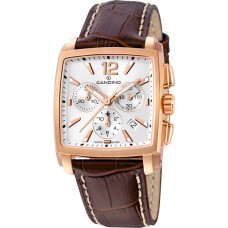CANDINO Rose Gold Brown Leather Chronograph C4375/1