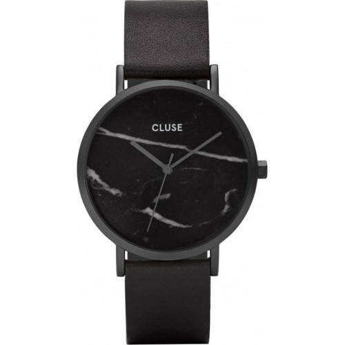 CLUSE La Roche Black Leather Strap CL40001