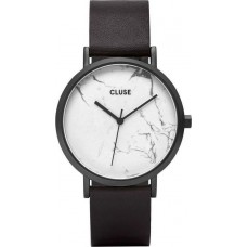 CLUSE La Roche Black Leather Strap CL40002