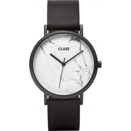 CLUSE La Roche Black Leather Strap CL40002