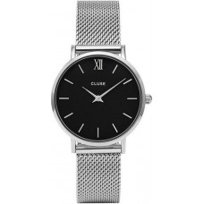 CLUSE Minuit Silver Metal Strap CL30015