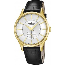 CANDINO Gold Black Leather Strap C4559/1