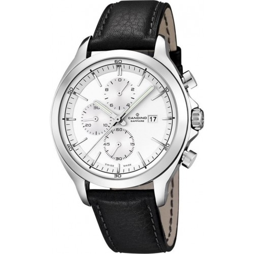 CANDINO Black Leather Chronograph C4516/1