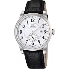 JAGUAR J662/1 JAGUAR Acamar Black Leather Strap