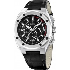 JAGUAR J806/4 JAGUAR Acamar Chronograph Black Leather Strap