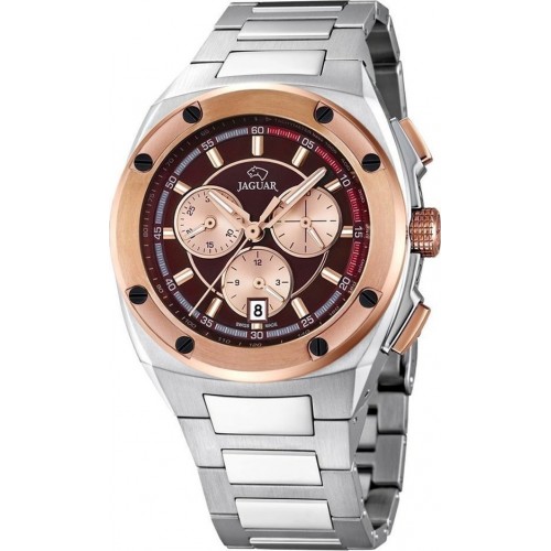 JAGUAR J808/2 JAGUAR Acamar Chronograph Silver Stainless Steel Bracelet