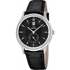 JAGUAR J664/4 JAGUAR Acamar Black Leather Strap