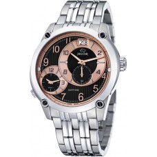 JAGUAR J629/H JAGUAR Gents Dual Time Silver Stainless Steel Bracelet