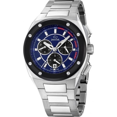 JAGUAR J807/3 JAGUAR Acamar Chronograph Silver Stainless Steel Bracelet