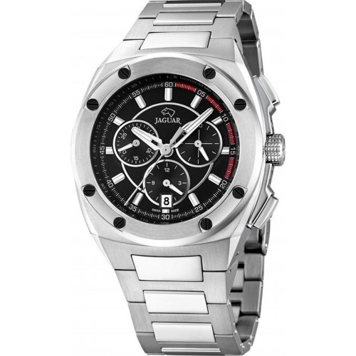 JAGUAR J805/4 JAGUAR Acamar Chronograph Silver Stainless Steel Bracelet