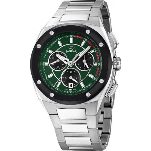 JAGUAR J807/2 JAGUAR Acamar Chronograph Silver Stainless Steel Bracelet