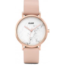 CLUSE La Roche Petite Rose Gold Pink Leather Strap CL40109