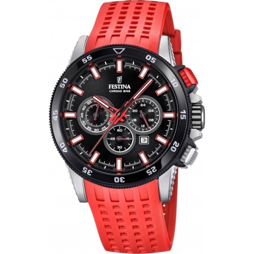 FESTINA Red Rubber Chronograph F20353/8