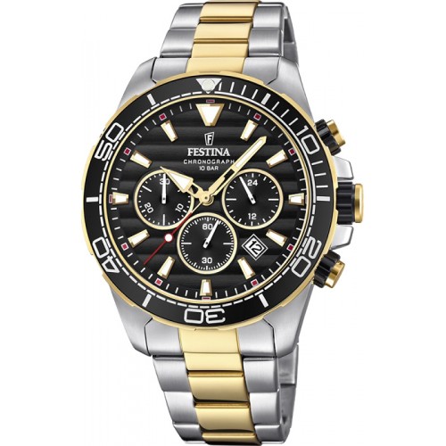 FESTINA Two Tone Stainless Steel Chronograph F20363/3