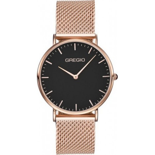 GREGIO Bondy Rose Gold Stainless Steel Bracelet GR120031