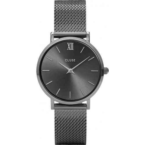 CLUSE Minuit Grey Stainless Steel Bracelet CL30067