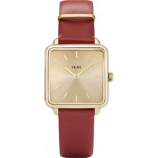 CLUSE La Garconne Gold Brown Leather Strap CL60009