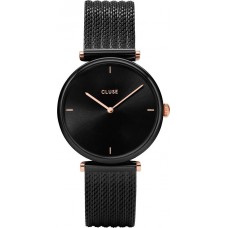 CLUSE Triomphe Black Mesh Bracelet CL61004