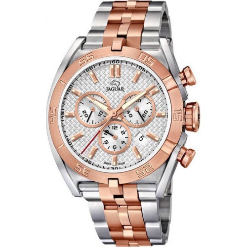 JAGUAR J856/1 JAGUAR Gents Chronograph Two Tone Stainless Steel Bracelet