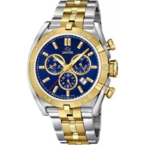 JAGUAR J855/2 JAGUAR Gents Chronograph Two Tone Stainless Steel Bracelet
