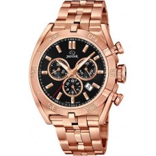 JAGUAR J854/3 JAGUAR Gents Chronograph Rose Gold Stainless Steel Bracelet