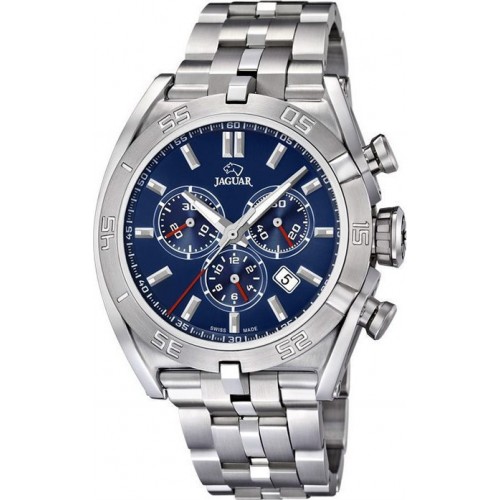 JAGUAR J852/3 JAGUAR Gents Chronograph Silver Stainless Steel Bracelet